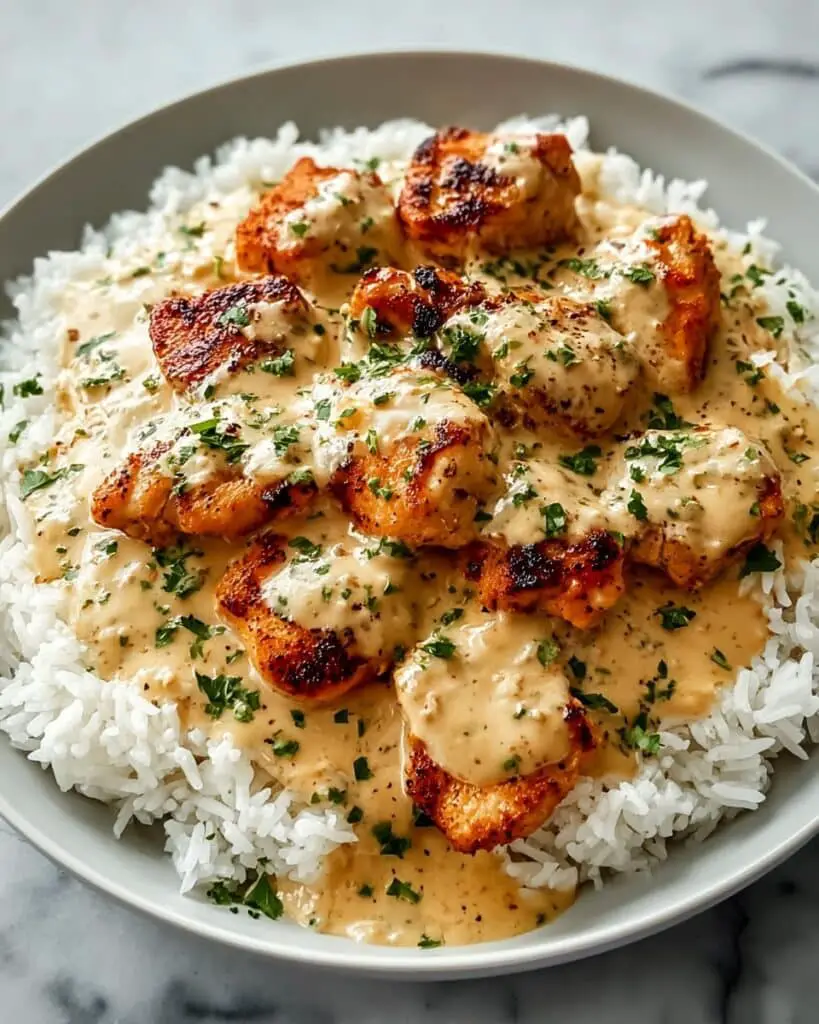 Best Smothered Chicken and Rice Recipe