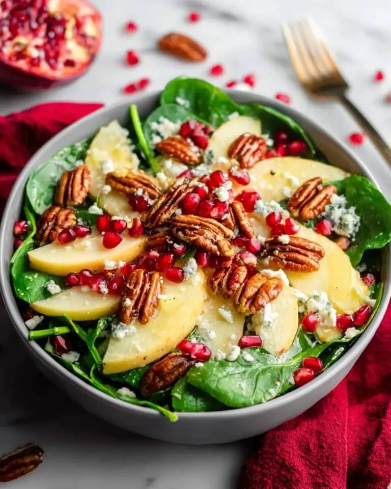 Pomegranate Salad with Honey Mustard Dressing Recipe