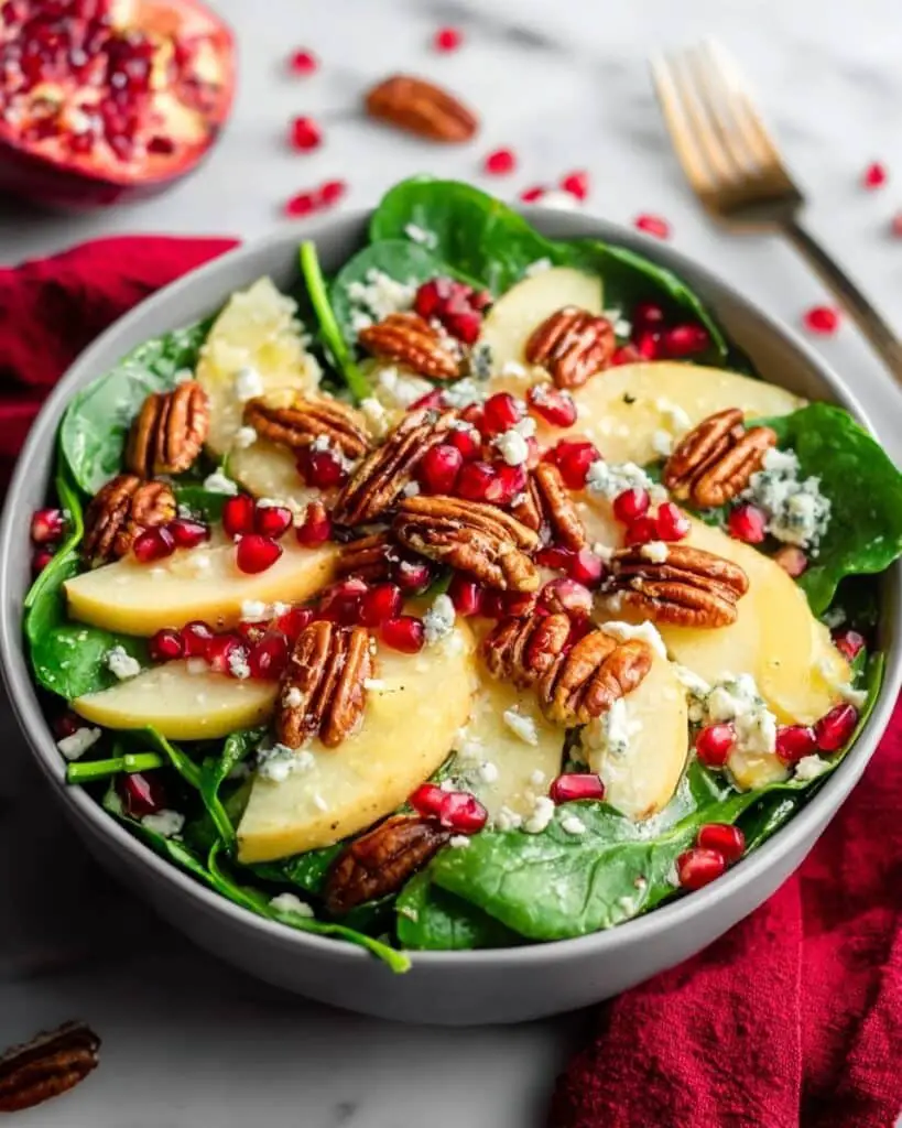 Pomegranate Salad with Honey Mustard Dressing Recipe
