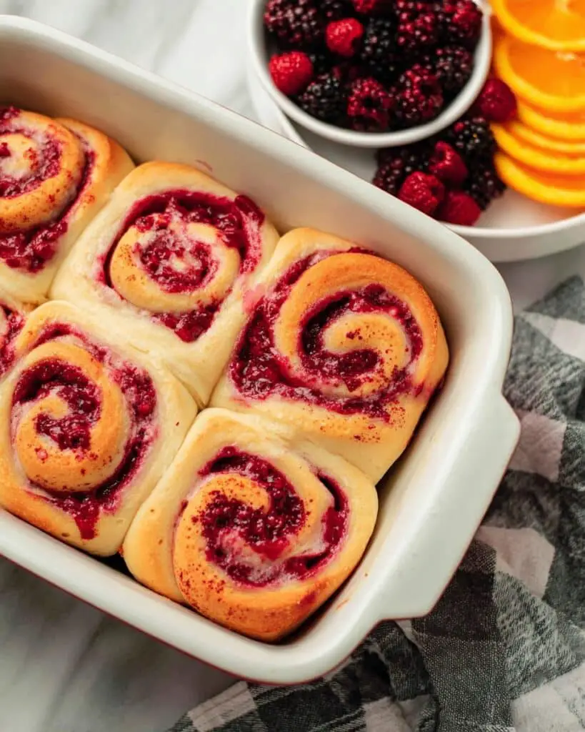 Cranberry Orange Sweet Rolls Recipe