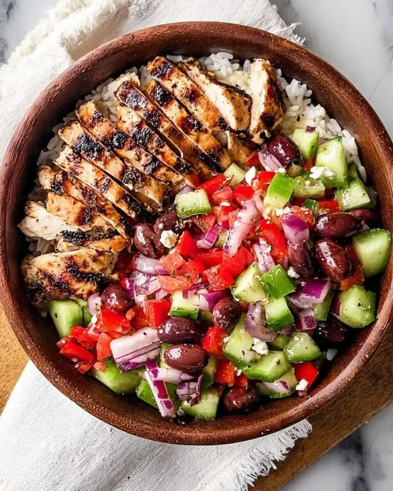 Greek Chicken Bowls Recipe