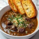 French Onion Beef Short Rib Soup Recipe