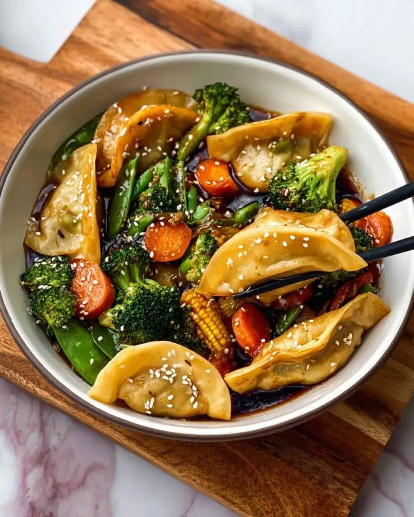 Potsticker Stir-Fry Recipe