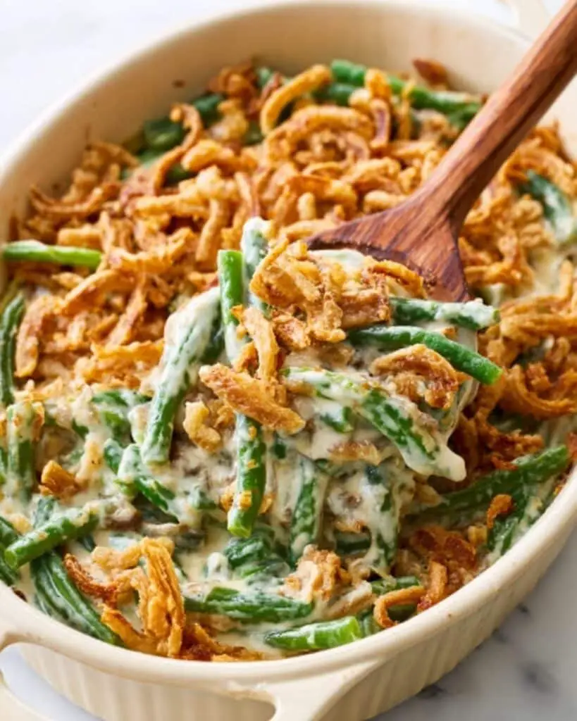 Irresistible Campbell’s Green Bean Casserole Recipe