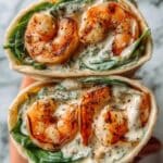 Grilled Shrimp Caesar Wraps Recipe