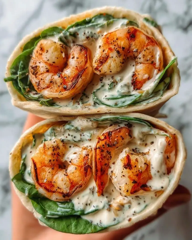 Grilled Shrimp Caesar Wraps Recipe