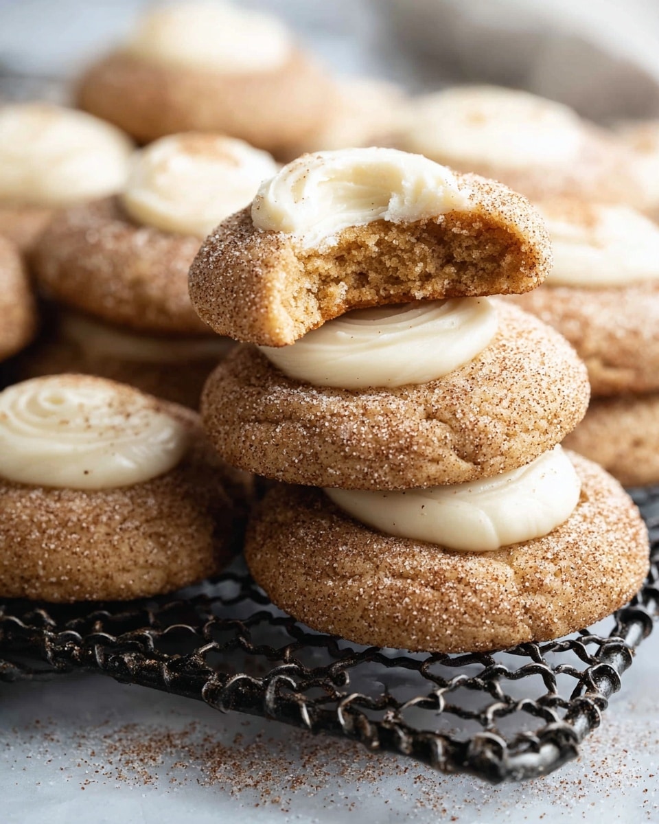 Eggnog Snickerdoodle Thumbprint Cookies Recipe