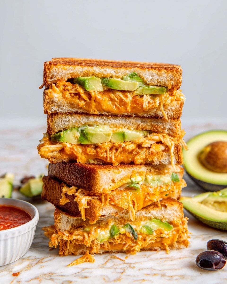 Chicken Avocado Melt Sandwich Recipe