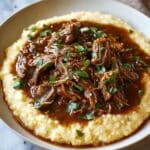 Pot Roast with Creamy Parmesan Risotto Recipe
