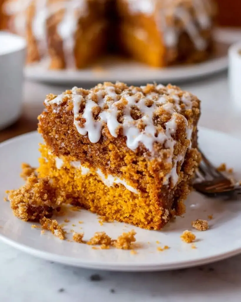 Pumpkin Crumb Coffee Cake Recipe