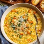 Italian Penicillin Soup: Comforting Chicken and Vegetable Broth with Pasta, Herbal Garnishes, and a Lemon Finish Recipe