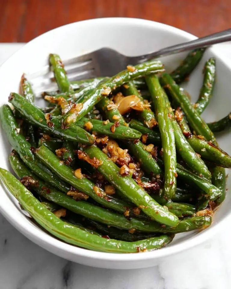 Chinese Green Beans With Garlic Sauce Recipe