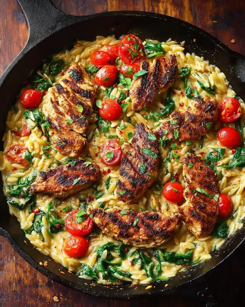Lemon Chicken and Orzo (One Pan, 30 Min) Recipe
