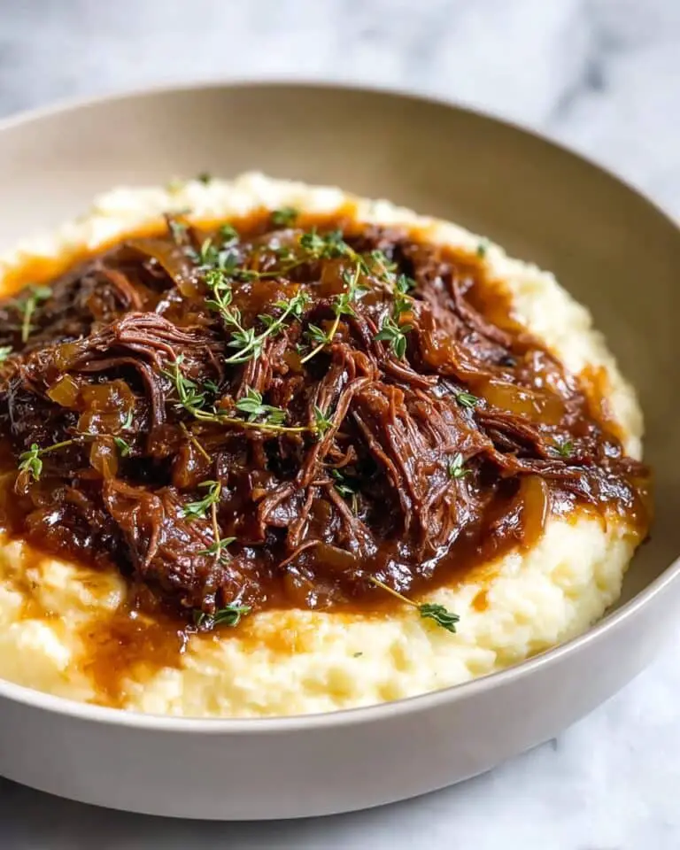 Comforting French Onion Pot Roast Recipe