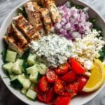 Greek Chicken Bowls with Tzatziki Recipe