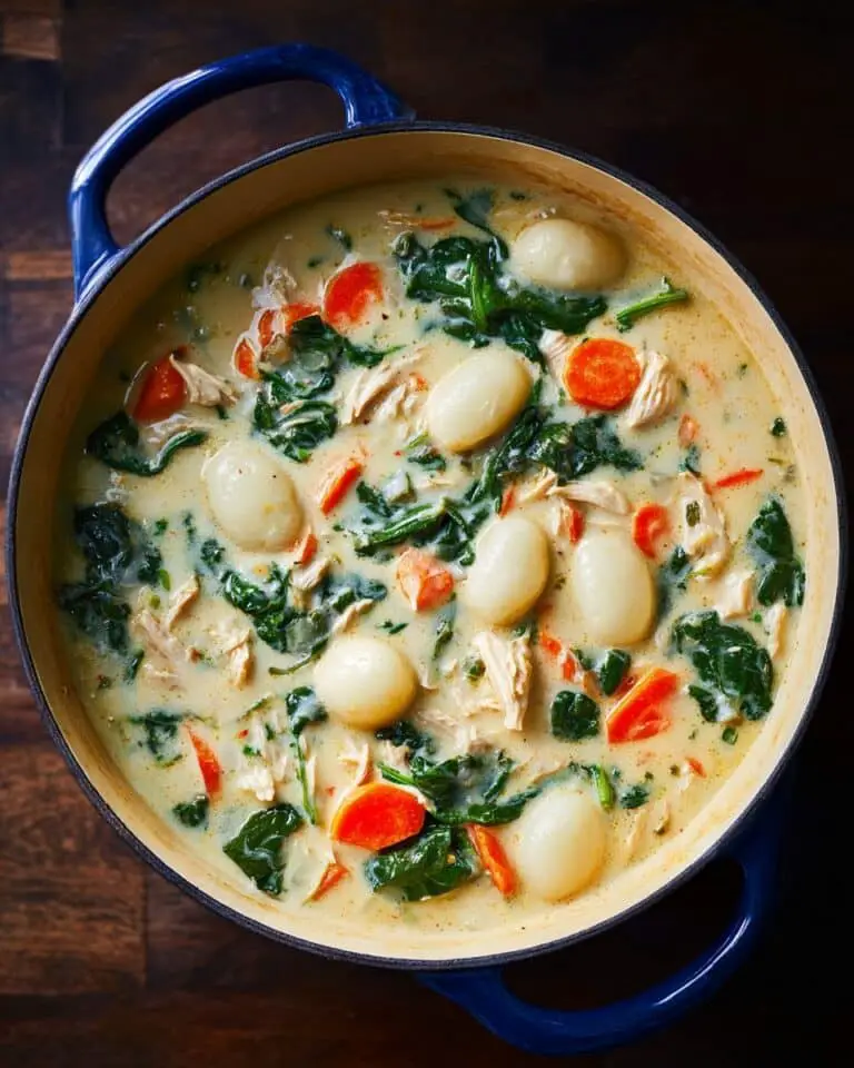 Creamy Chicken Gnocchi Soup Recipe