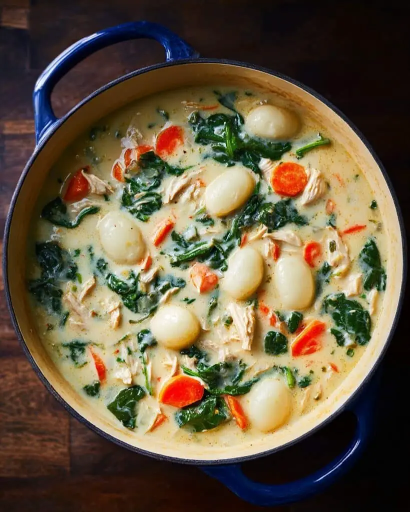 Creamy Chicken Gnocchi Soup Recipe