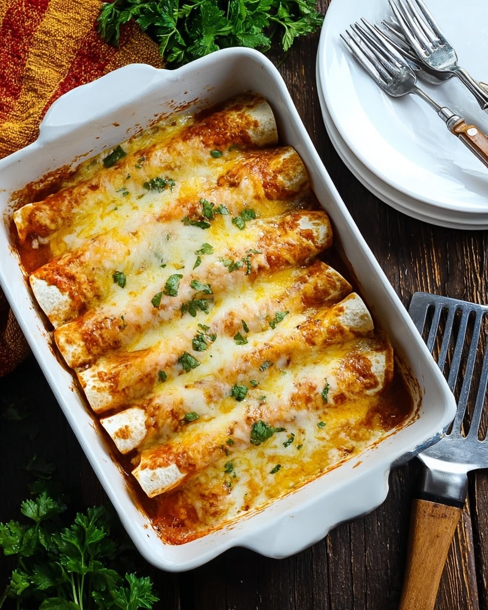 5 Ingredient Beef Enchiladas Recipe