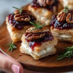 Baked Cranberry Brie Bites Recipe