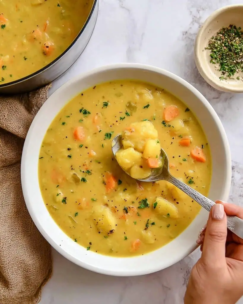 Vegan Potato Soup Recipe
