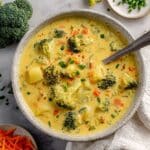 Vegan Broccoli Potato Soup Recipe