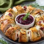 Turkey Cranberry Crescent Ring Recipe