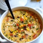 Crockpot Chicken Tortilla Soup Recipe