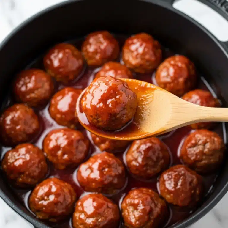Cocktail Meatballs (Grape Jelly Meatballs) Recipe