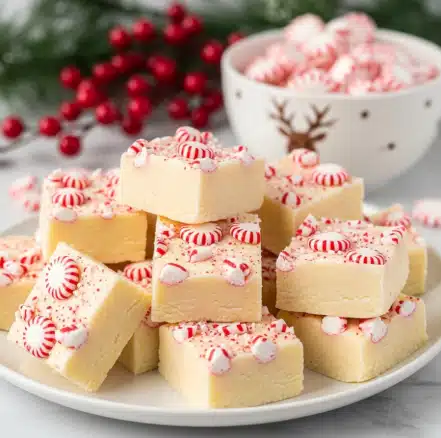 Peppermint Swirl Fudge Recipe