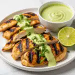 Peruvian Chicken with Aji Verde and Cilantro Rice Recipe