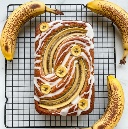 Cinnamon Swirl Banana Bread Recipe