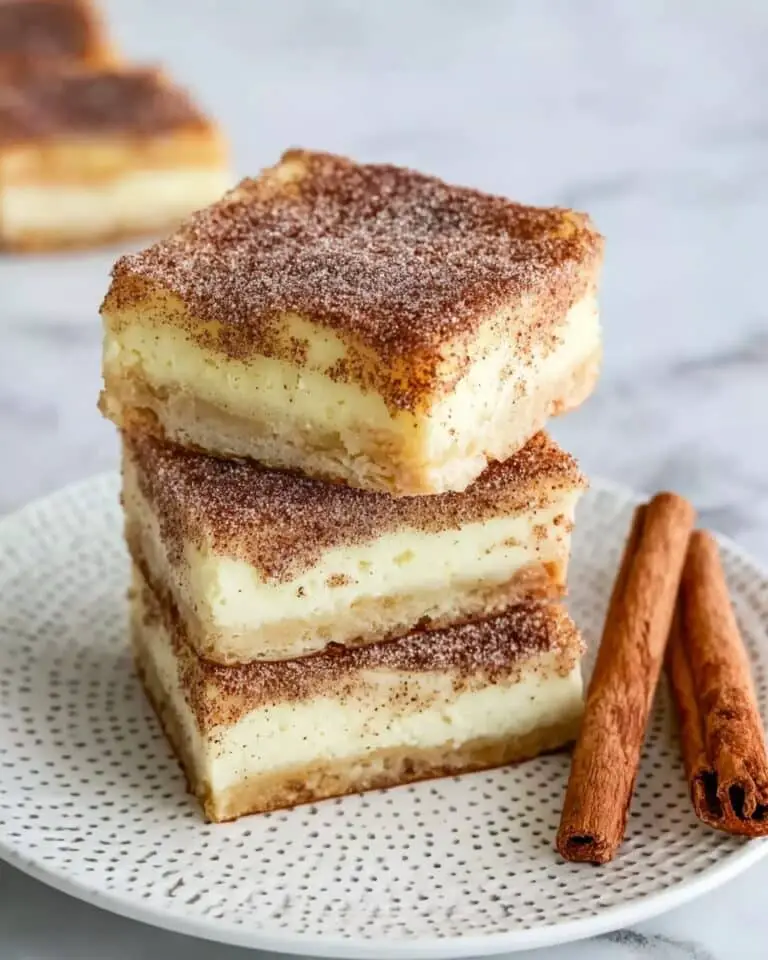 Churro Cheesecake Bars Recipe