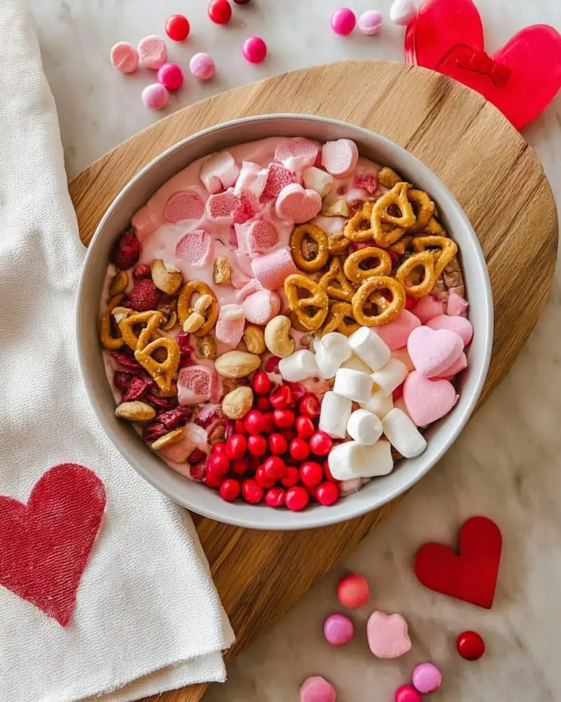 Cupid Crunch Valentine’s Day Trail Mix Recipe