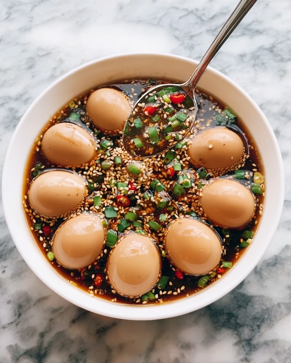 Korean Marinated Eggs – Mayak Gyeran Recipe