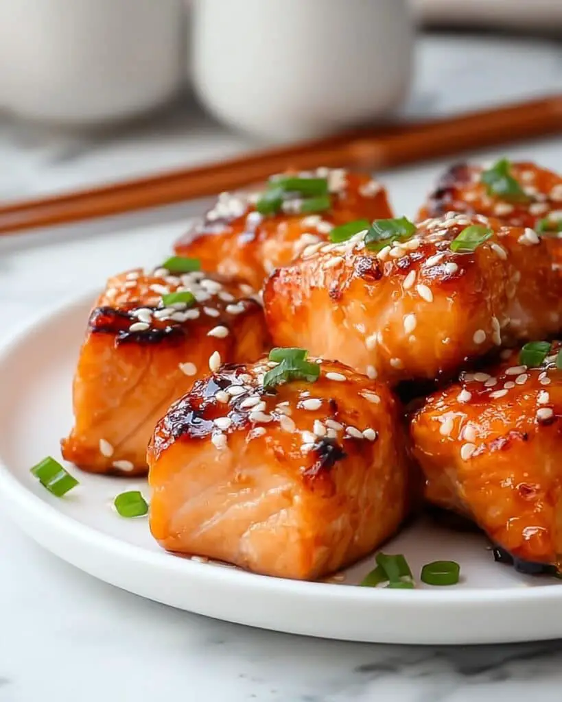 Bang Bang Salmon Bites with Crispy Panko Coating and Spicy-Mayonnaise Sauce Recipe