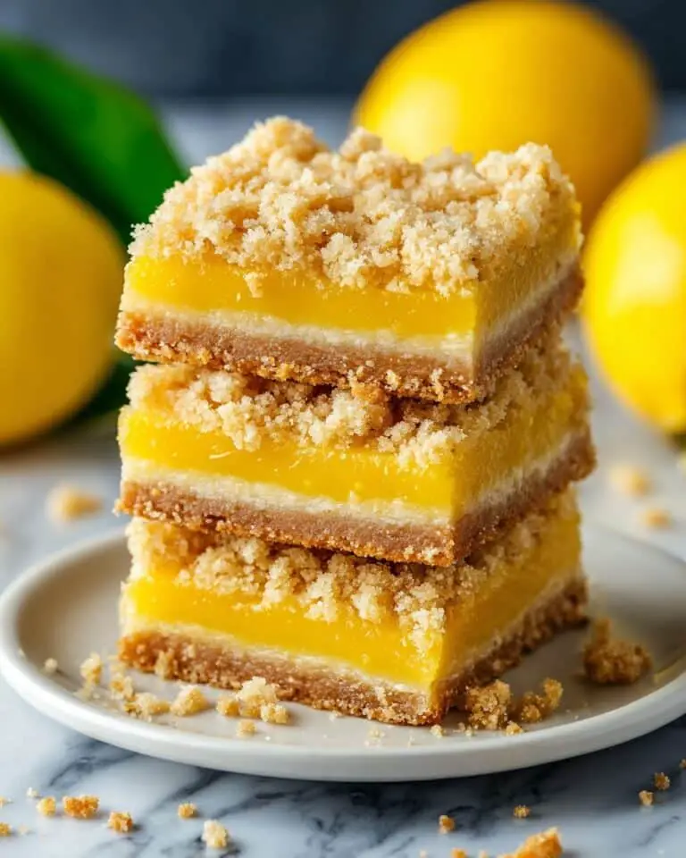 The Best Lemon Crumb Bars Recipe
