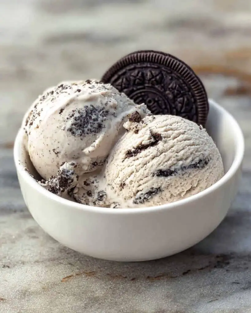 Ninja Creami Cookies and Cream Ice Cream Recipe