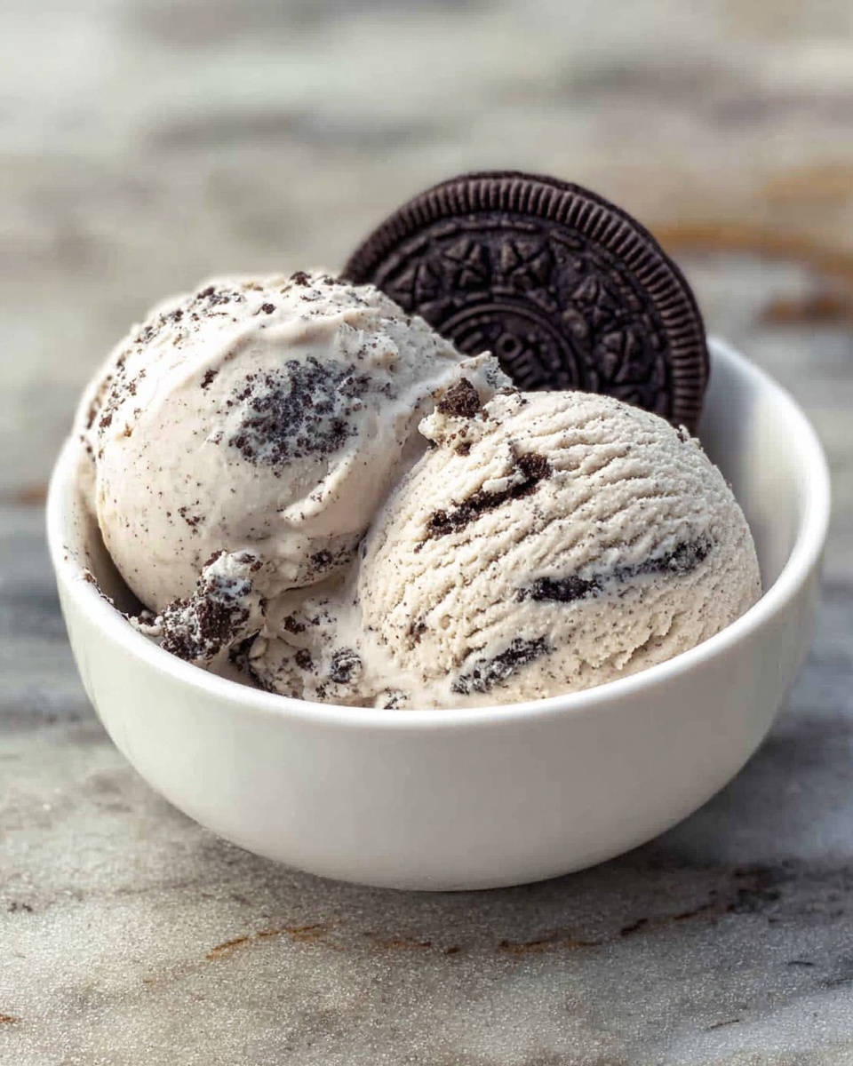 Ninja Creami Cookies and Cream Ice Cream Recipe