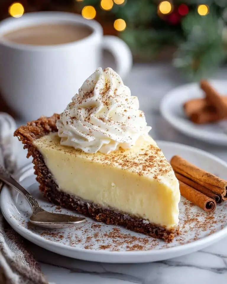 Cinnamon-Vanilla Custard Pie – Creamy Holiday Dessert Magic Recipe