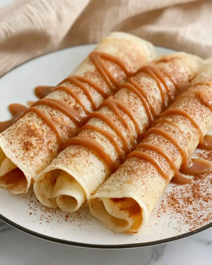 Cinnamon Roll Protein Crepes Recipe