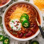 Easy Crock Pot Lentil Chili Recipe