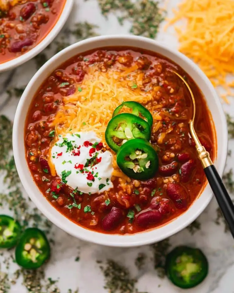 Easy Crock Pot Lentil Chili Recipe