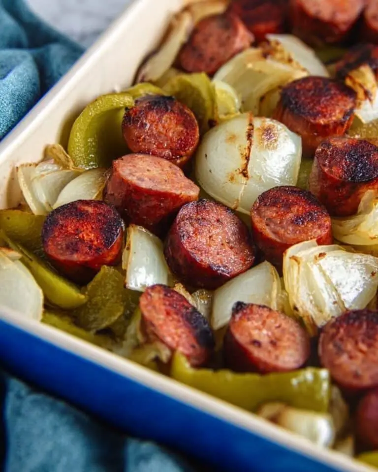 Sausage and Pepper Potato Bake Recipe