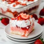 Easy Strawberry Poke Cake Recipe