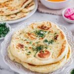 Garlic Naan Bread (Air Fryer Recipe) Recipe