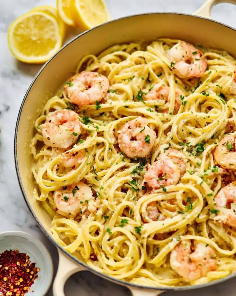 Shrimp Scampi with Pasta Recipe