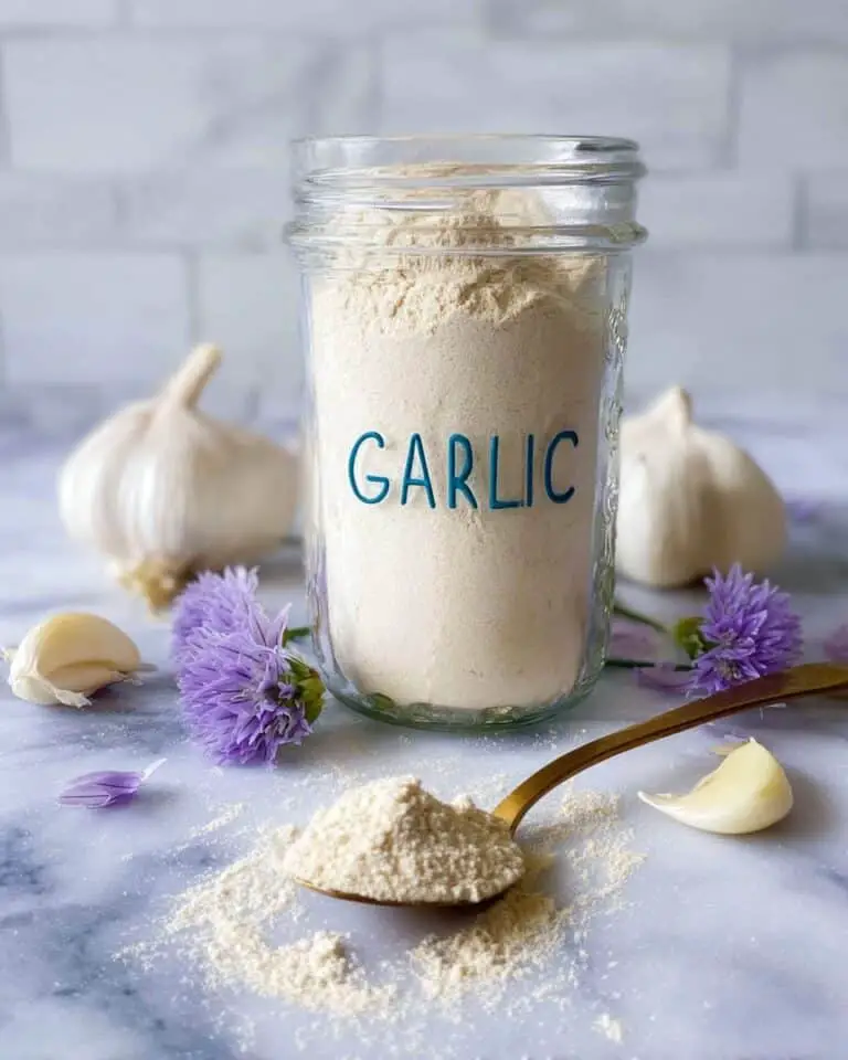 Homemade Dried Garlic Powder Recipe