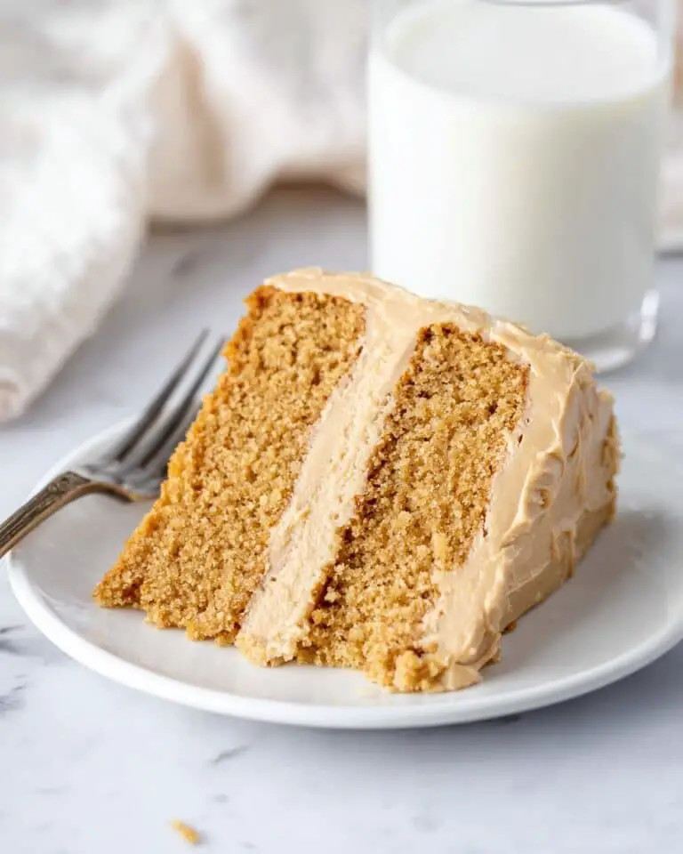 Biscoff Cake with Cookie Butter Frosting Recipe
