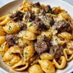 Creamy Smoked Paprika Steak Shells Recipe