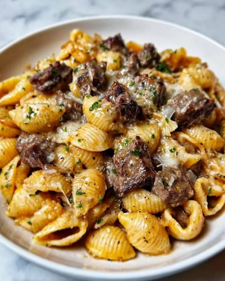 Creamy Smoked Paprika Steak Shells Recipe